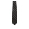 Barba Napoli Geometric-pattern Tie In Green