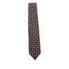 Barba Napoli Patterned Silk Tie In Neutral