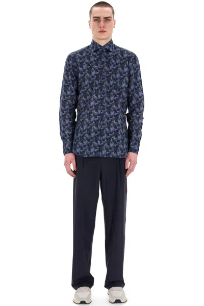 Barba Napoli Barba Trendy Mini Shirt For Men In Multi