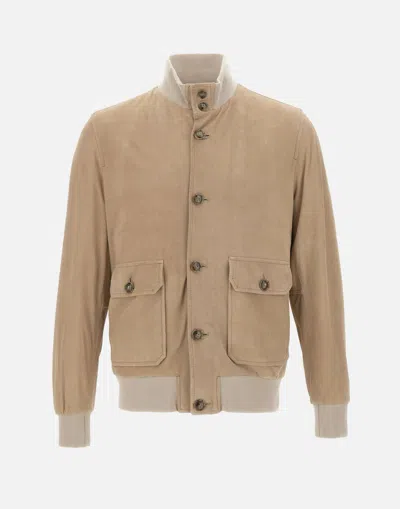 Barba Napoli Barba Jackets In Beige