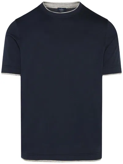 Barba Napoli Barbalightweight T-shirt In Blue