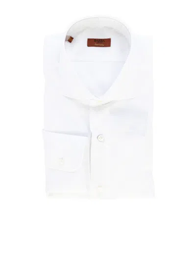 Barba Napoli Barba White Cotton Shirt