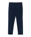 Barba Napoli Belt Loops Slacks In Black