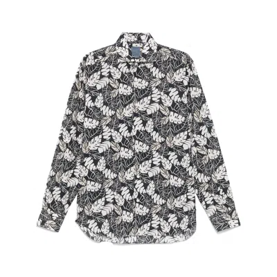 Barba Napoli Black Neutral Shirts