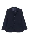 Barba Napoli Barba Navy Blue Jacket In Blue