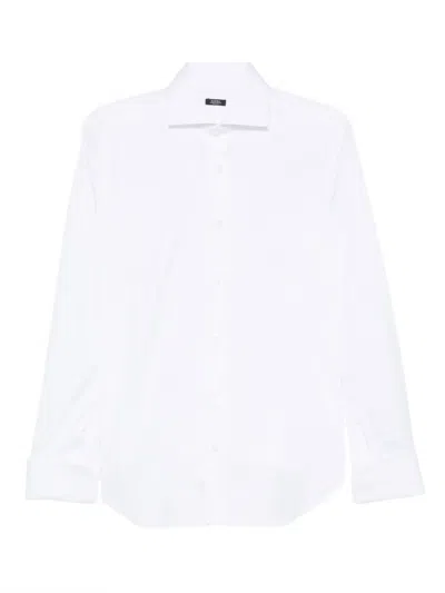 Barba Napoli Button-cuff Shirt In White