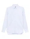 Barba Napoli Button-down Cotton Shirt In Blue