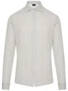 Barba Napoli Button-up Shirt In Grey
