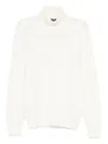 Barba Napoli Barba Turtle Neck Sweater Clothing In White