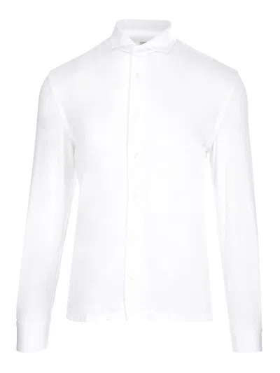 BARBA NAPOLI OXFORD COTTON SHIRT