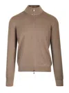 Barba Napoli Cardigan In Gray