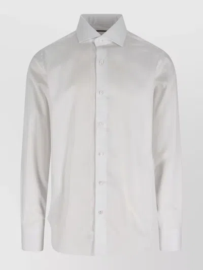 Barba Napoli Casual Shirt Long Sleeves Cuffed Cuffs In Multi