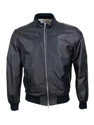Barba Napoli Chaqueta Casual - Azul
