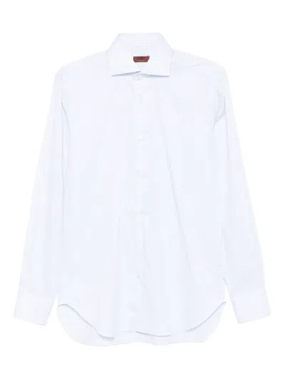 Barba Napoli Checked Shirt