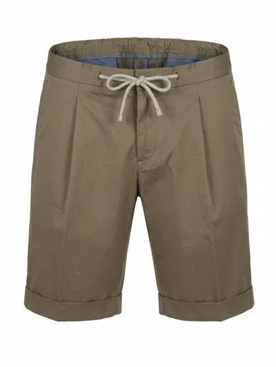 Barba Napoli Chino Bermuda In Gray