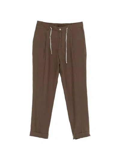 Barba Napoli Chino Pants In Brown