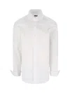 Barba Napoli White Cotton Classic Shirt In White