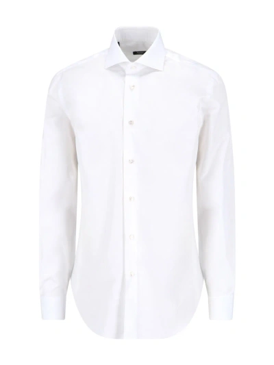 Barba Napoli Classic Shirt In White