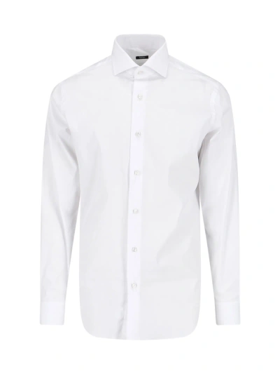 Barba Napoli Classic Shirt In White