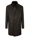 Barba Napoli Coat In Grey