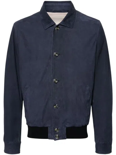 Barba Napoli Colin Sport Jacket In Blue