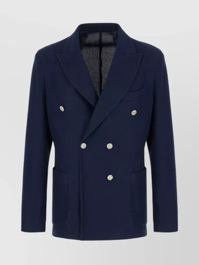 Barba Napoli Barba Jackets & Vests In Blue