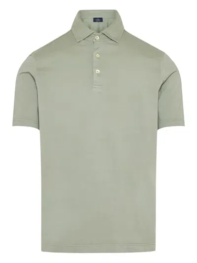 Barba Napoli Cotton Polo Shirt In Red