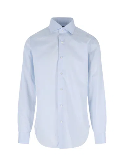 Barba Napoli Cotton Shirt In Multi