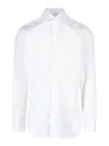 Barba Napoli I' Classic Shirt - White In White