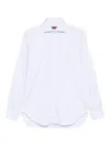 Barba Napoli Cotton Shirt In White