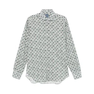 Barba Napoli Cotton Shirts In White