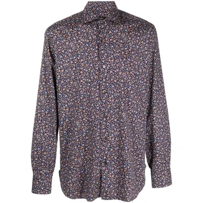 Barba Napoli Barba Shirts In Blue