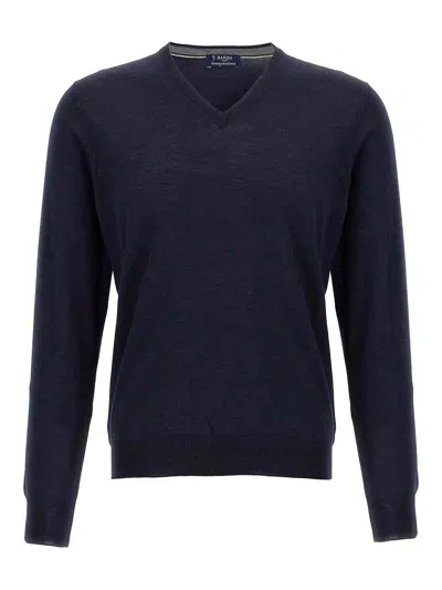 BARBA NAPOLI WOOL AND SILK SWEATER