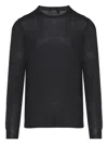 Barba Napoli Crew-neck Sweater In Black