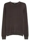 Barba Napoli Crew-neck Sweater In Brown