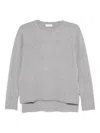 Barba Napoli Crew-neck Sweater In Gray
