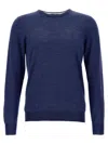 Barba Napoli Barba Crew-neck Sweater In Blue