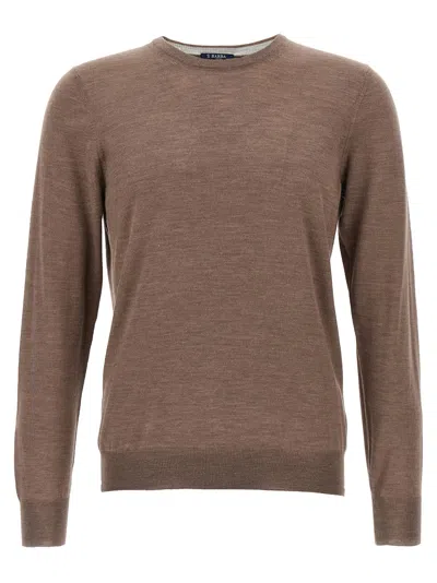 BARBA NAPOLI CREW-NECK SWEATER