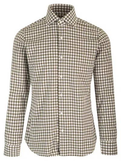 Barba Napoli Culto Line Shirt In Green