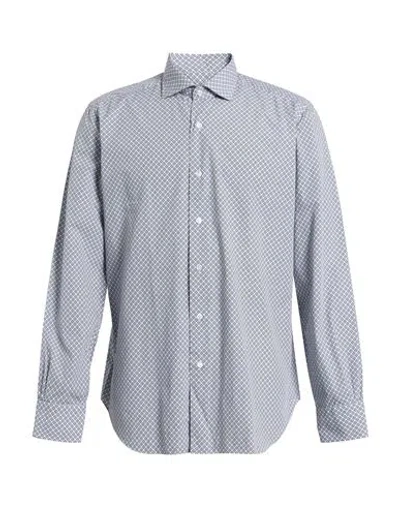 Barba Napoli Culto Man Shirt Light Blue Size 15 ¾ Cotton