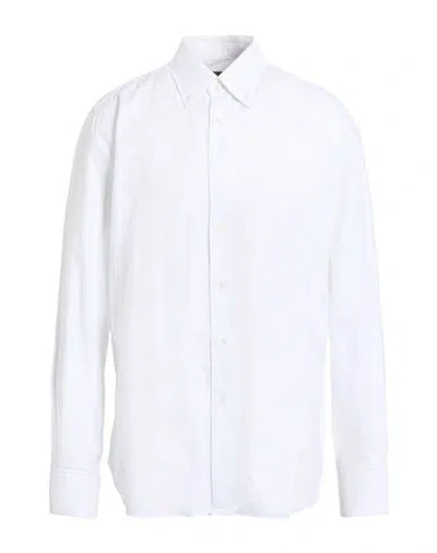 Barba Napoli Culto Man Shirt White Size 17 ½ Cotton