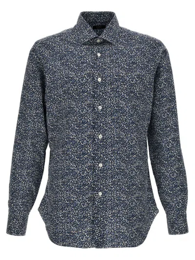 Barba Napoli 'culto' Shirt In Blue