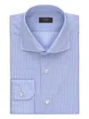 Barba Napoli Culto Striped Shirt In Blue