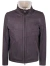Barba Napoli Dennis Shearling-lining In Brown