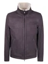 Barba Napoli Dennis Shearling-lining In Brown
