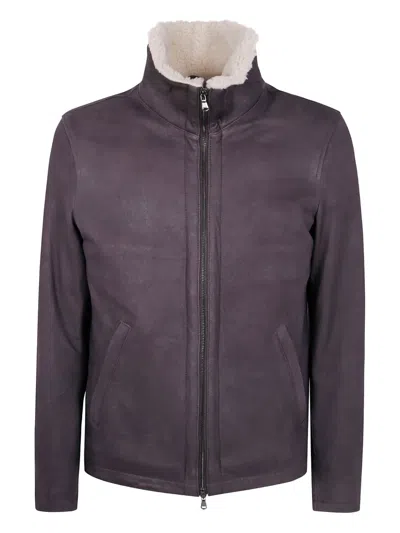 BARBA NAPOLI DENNIS SHEARLING-LINING