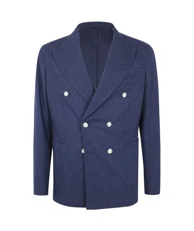 BARBA NAPOLI DOUBLE BREASTED JACKET