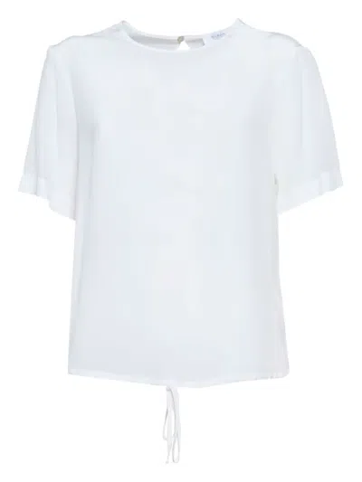 BARBA NAPOLI DRAWSTRING-HEM T-SHIRT