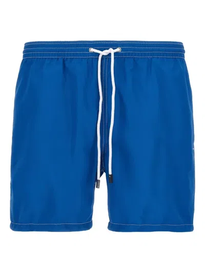 BARBA NAPOLI DRAWSTRING-WAIST SWIM SHORTS