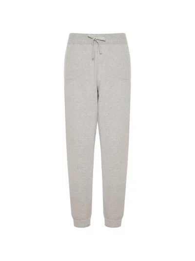 Barba Napoli Drawstring-fastening Track Pants In Gray